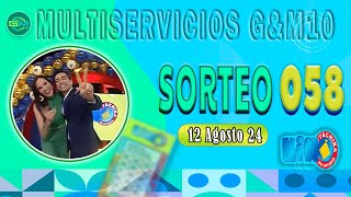 Sorteo 058 Kino Táchira fecha 12 Agosto 2024 [upl. by Aihsenad809]