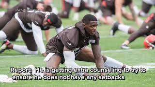 Report Cleveland Browns WR Josh Gordon hasnt failed a drug test isnt suspended [upl. by Kcire]