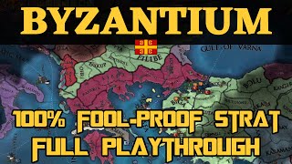 EU4 BYZANTIUM GUIDE  NO RNG NO ALLIES STRAT TUTORIAL FOR BEGINNERS [upl. by Mcneely]