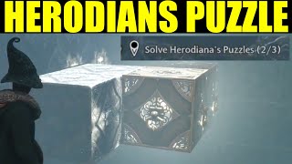 How to quotSolve Herodianas Puzzlequot Hogwarts Legacy Walkthrough Halls of Herodiana Quest Guide [upl. by Huda308]