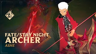 Archer Ashe 🏹💎FateStay Night Edition💎🏹​​ RuneForge—LoL Custom Skins [upl. by Waters]