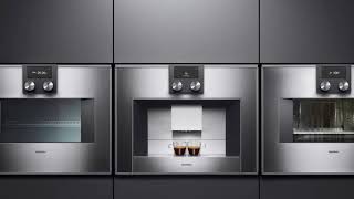 Встраиваемая Встраиваемая кофемашина Gaggenau CMP 250 [upl. by Aniraz253]