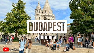 Budapest Walking Tour  Buda Castle and Castle Hill [upl. by Etty]