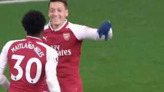 Mesut Özil Goal vs Newcaslte United 16122017 HD [upl. by Eetsirhc]