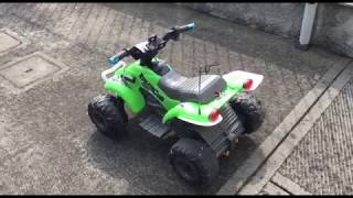 MODIFICA QUAD ELETTRICO CORRAL BEARCAT PEG PEREGO da 6 a 24 Volt [upl. by Sabsay907]