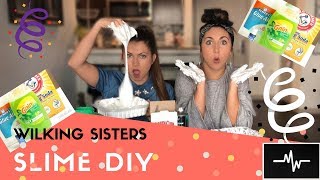 Wilking Sisters Slime DIY [upl. by Ohcirej]