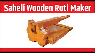 Wooden Roti Maker rotimaker woodenrotimaker shorts viral [upl. by Eiuqcaj]