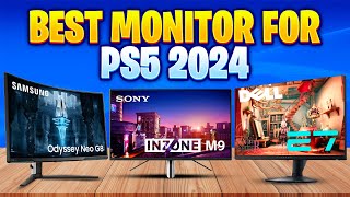 Best Monitor For PS5 2024 don’t buy one before watching this [upl. by Atelokin212]