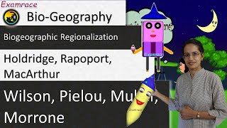 Biogeographic Regionalization Holdridge Rapoport MacArthur amp Wilson Pielou Muller Morrone [upl. by Reger974]