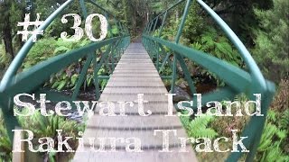 Stewart Island Rakiura Track 23 Neuseeland  Weltreise Vlog  Work and Travel 30 [upl. by Amsirak]