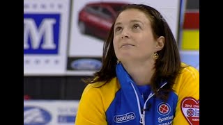 2012 Scotties Semifinal  Nedohin vs JJones [upl. by Ashlan567]