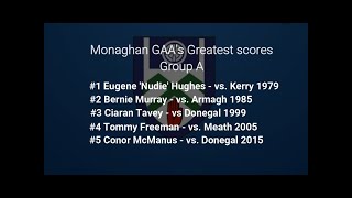 Monaghan GAA Archives  Greatest scores Group A [upl. by Neron]