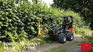 TORBOCOGIANT D332SWT XTRA with Hedge Trimmer Attachment [upl. by Aihsei838]