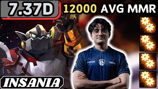 737d  Insania CLOCKWERK Hard Support Gameplay 21 ASSISTS  Dota 2 Full Match Gameplay [upl. by Earehc]