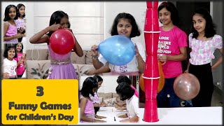 3 funny games for Childrens Day  Kids games for Party  Indoor games for kids [upl. by Nathanson]