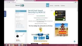 Activar Eset Smart Security Siempre [upl. by Halvaard]