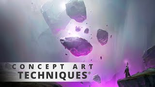 Epic Concept Art Walkthrough  Paint with me [upl. by Mikihisa]