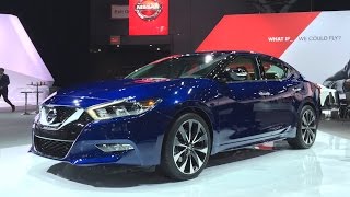 2016 Nissan Maxima  2015 NYIAS  Fast Lane Daily [upl. by Bartley]