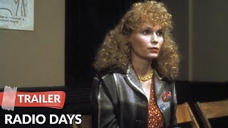 Radio Days 1987 Trailer  Mia Farrow  Dianne Wiest [upl. by Annaierb656]