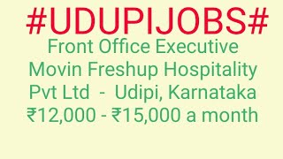 JOBSnearme Jobs in UDUPI For Freshers and Graduates  No experience  Part Time  At Home [upl. by Kata]