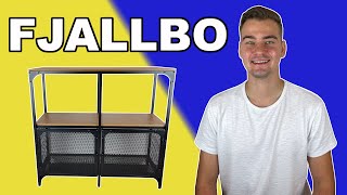 Fjallbo Shelf Unit IKEA Tutorial [upl. by Marion210]