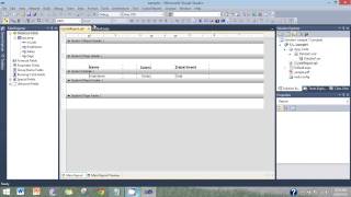 How To Create Crystal Report with Print in PDF file [upl. by Maxey]