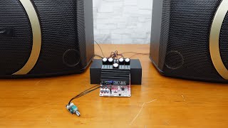 TPA3255 Stereo 300W High Power Bluetooth Amplifier Board w I2SPreamp Output amp Volume Control [upl. by Verdha530]