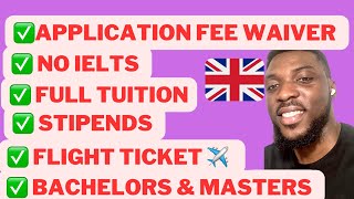 100 Scholarship in UK for International students  Urgent ‼️ [upl. by Aleras770]