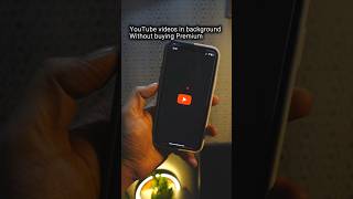 How to Play YouTube video in background on iPhone shorts [upl. by Frances]