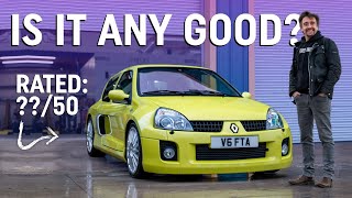 Richard Hammond welcomes Shmees legendary Clio V6 to The Smallest Cog [upl. by Mini]