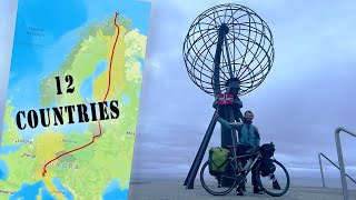 FROM ITALY TO NORDKAPP  4300 KM SOLO  DOCUFILM [upl. by Us]