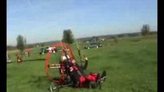 Paramotor Flyke start [upl. by Eiddal]