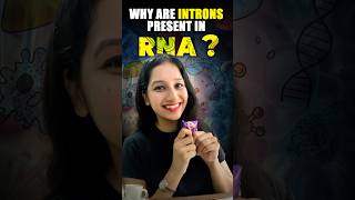 Why introns are present biology csirnet tifr neet neetpg neetbiology molecularbiology bio [upl. by Aram]