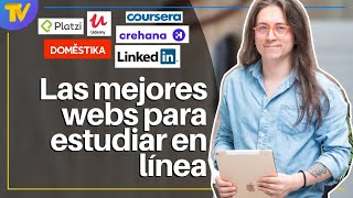 las mejores plataformas para estudiar en linea  Emprendimiento creatividad y marketing digital [upl. by Flo]