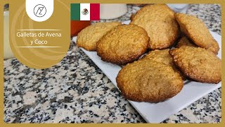 Galletas de Coco y Avena [upl. by Rennob]