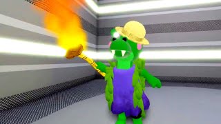 Roblox Piggy CRISSY 🐊JUMPSCARE [upl. by Nodnahs]