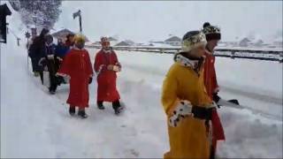 Sternsinger im tiefverschneiten Wallgau in Oberbayern [upl. by Kelcey641]