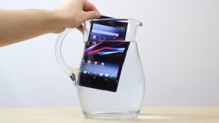 Sony Xperia Z Ultra Wasser amp Wasserdichte Test  SwagTab [upl. by Alroi]