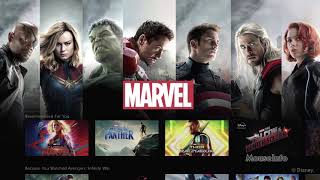 Early Look at Disney streaming service interface for Smart TV devices [upl. by Lenrad]