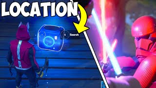 ALL 4 LIGHTSABERS LOCATION  FORTNITE STAR WARS LOCATION GUIDE [upl. by Leifer]