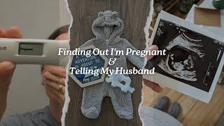 Finding out Im PREGNANT after miscarriage  telling my Husband [upl. by Kery]