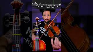 Paganini  La Campanella Violin Tutorial with Sheet Music and Violin Tabs [upl. by Lody237]