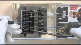 2 of 3 Kahler Guitar Tremolo 101 Basic Guitar Set Ups  with G Kahler [upl. by Sillihp]