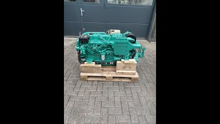 Volvo Penta TAMD41d marine engine with gearbox [upl. by Kate]