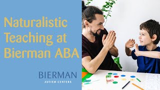 Naturalistic Teaching at Bierman Autism Centers [upl. by Sunshine]