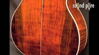 Mike Franks OMD Brazilian Rosewood Acoustic Guitar [upl. by Elocim]