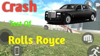 ROLLS ROYCE TEST IN MEGA RAMP viral video rollsroyce crashtest car indianbikedriving3d [upl. by Ym]