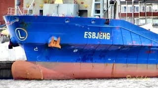 ESBJERG V2EZ8 IMO 9457103 Emden Germany [upl. by Bury]