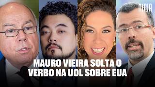 🔥Mauro Vieira afirma que milhões de brasileiros podem ser deportados🔥Ministro deu entrevista à Uol🔥 [upl. by Ainnek]