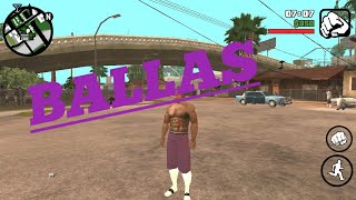 Gta san andreas mod Ballas👍 [upl. by Woolcott]